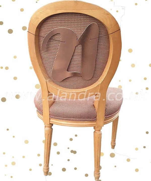 21st Chair Back Rose Gold